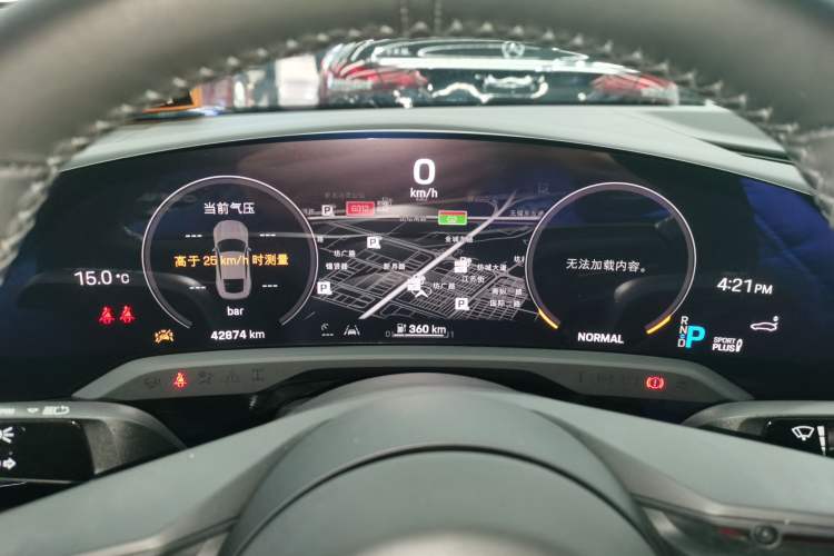 Used Porsche Taycan 2022-Year Updated Taycan Instrument Cluster