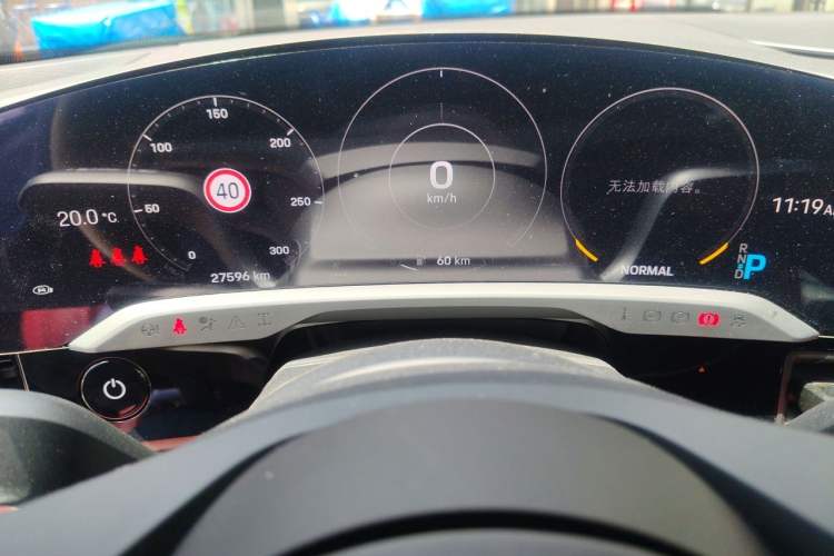 Used Porsche Taycan 2022-Year Updated Taycan Instrument Cluster