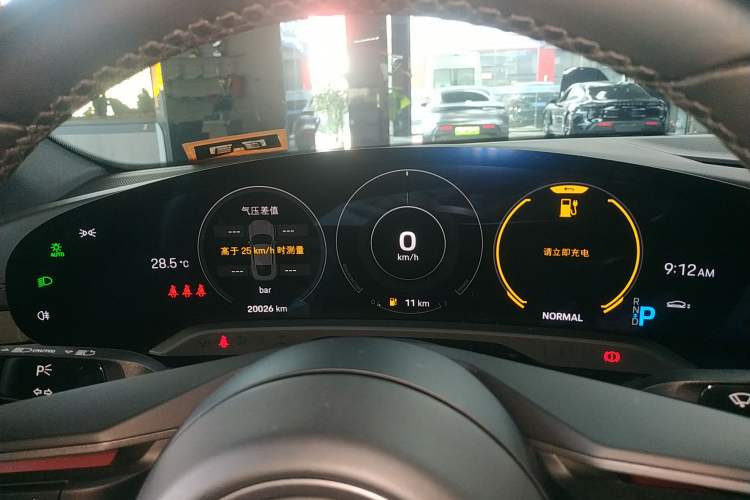 Used Porsche Taycan 2022-Year Updated Taycan Instrument Cluster