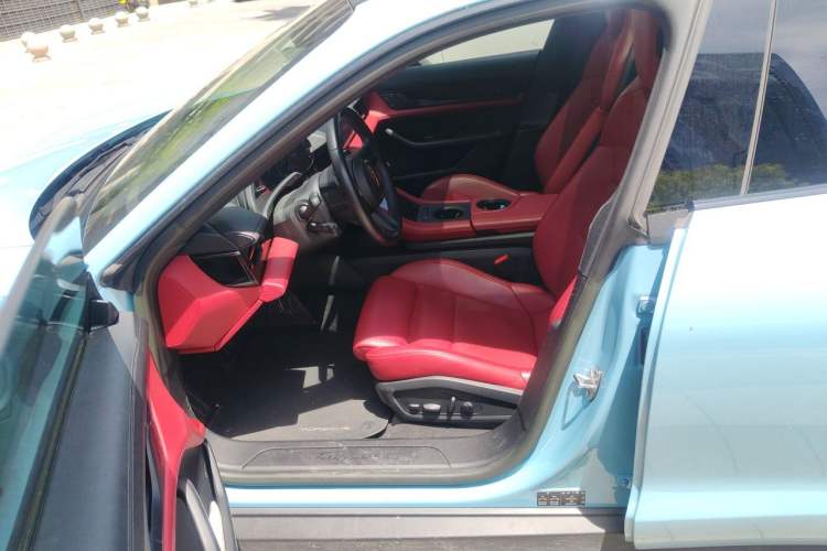 Used Porsche Taycan 2022-Year Updated Taycan Left Front Seat