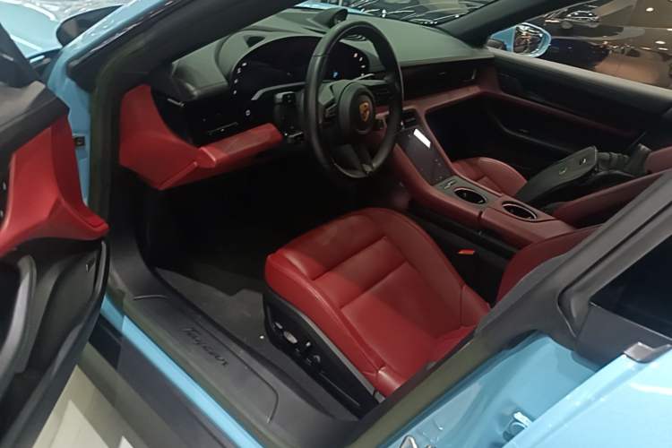 Used Porsche Taycan 2022-Year Updated Taycan Left Front Seat