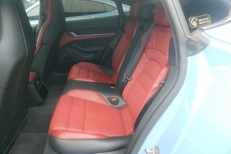 Used Porsche Taycan 2022-Year Updated Taycan Left Rear Seat