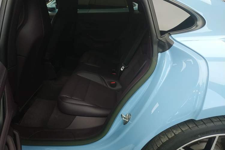 Used Porsche Taycan 2022-Year Updated Taycan Left Rear Seat