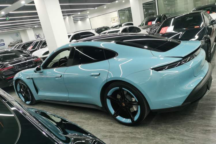 Used Porsche Taycan 2022-Year Updated Taycan Left Side