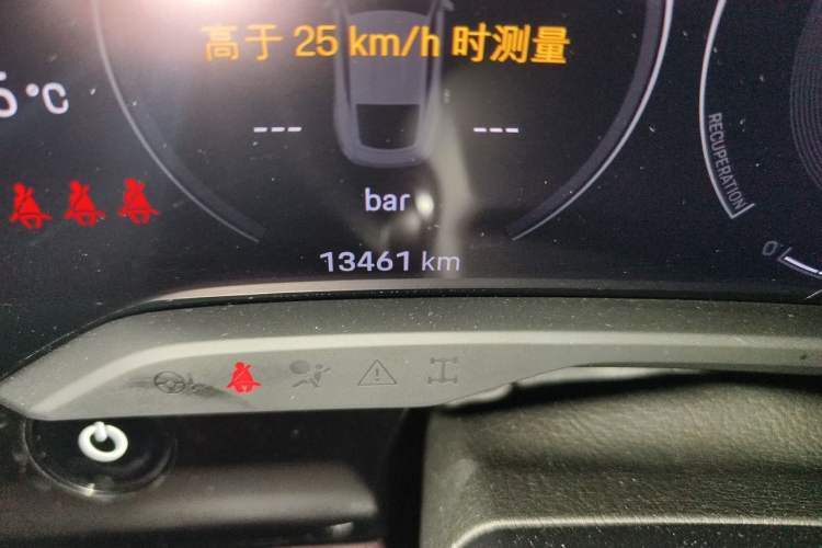 Used Porsche Taycan 2022-Year Updated Taycan Odometer Close Up