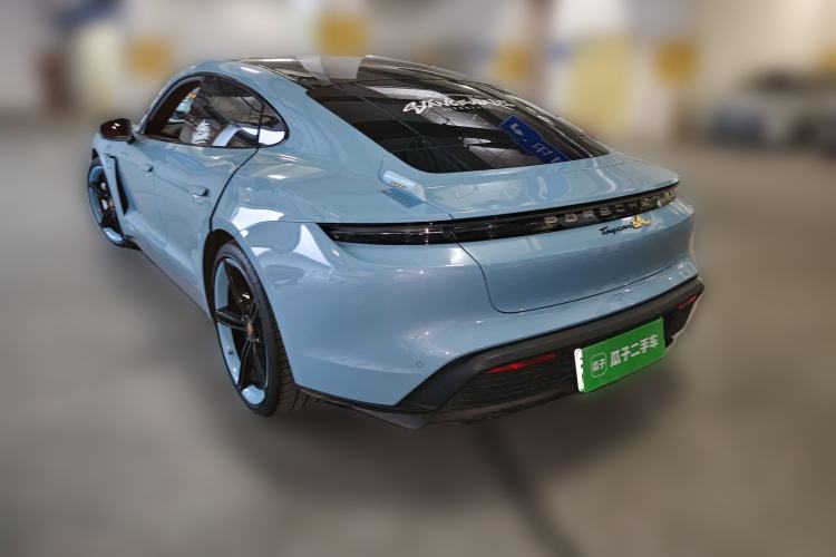Used Porsche Taycan 2022-Year Updated Taycan Rear Left 45 Deg