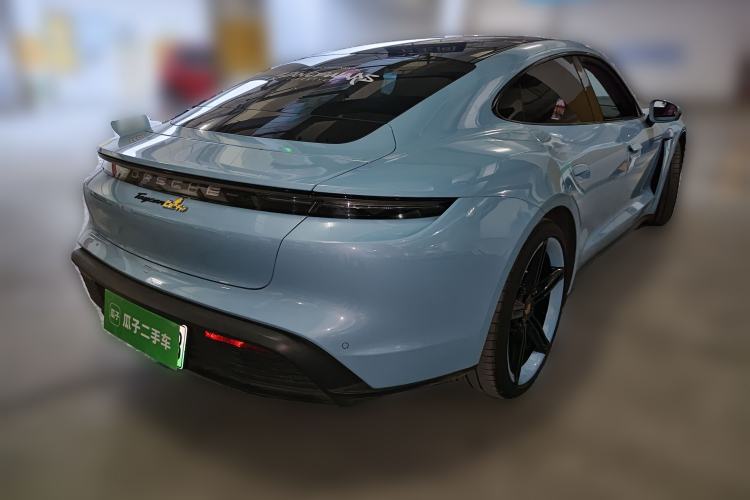 Used Porsche Taycan 2022-Year Updated Taycan Rear Right 45 Deg