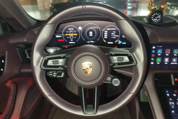 Used Porsche Taycan 2022-Year Updated Taycan Steering Wheel