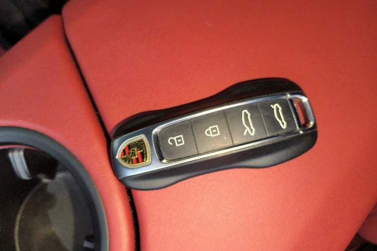 Used Porsche Taycan 2022-Year Updated Taycan Vehicle Key