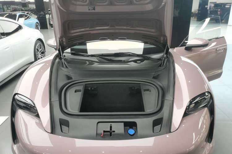 Used Porsche Taycan 2022-Year Updated Taycan Engine Bay