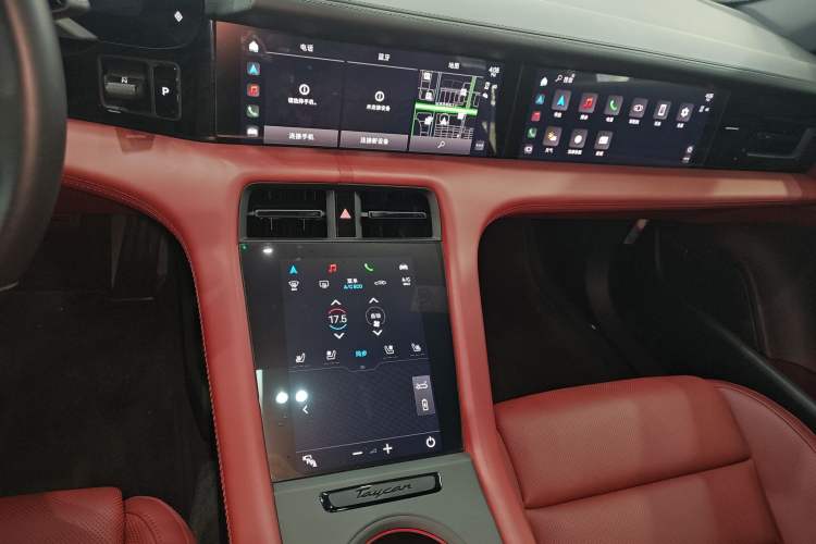 Used Porsche Taycan 2022 Taycan Audio And AC Panel