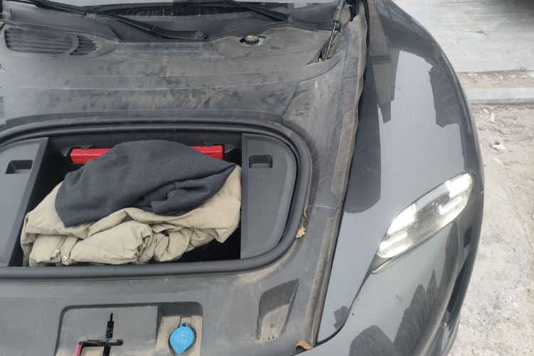 Used Porsche Taycan 2022-Year Updated Taycan Engine Bay Left