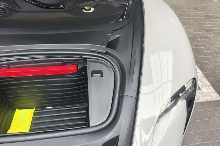 Used Porsche Taycan 2022-Year Updated Taycan Engine Bay Left