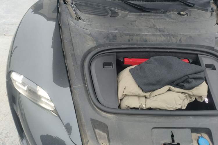 Used Porsche Taycan 2022-Year Updated Taycan Engine Bay Right