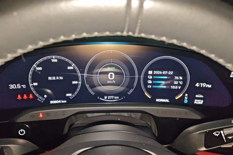 Used Porsche Taycan 2022-Year Updated Taycan Instrument Cluster