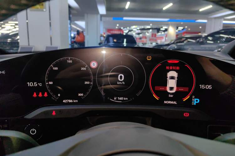 Used Porsche Taycan 2022-Year Updated Taycan Instrument Cluster