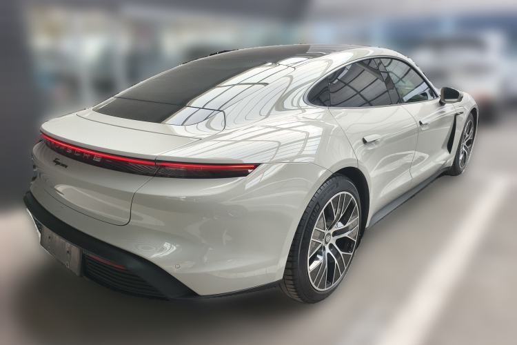 Used Porsche Taycan 2022-Year Updated Taycan Rear Right 45 Deg