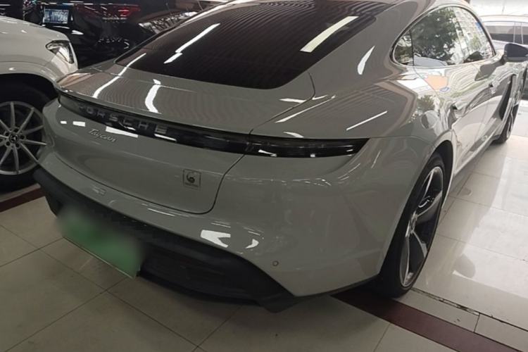 Used Porsche Taycan 2022-Year Updated Taycan Rear Right 45 Deg