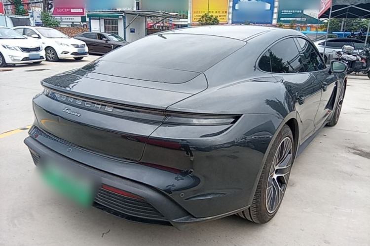 Used Porsche Taycan 2022-Year Updated Taycan Rear Right 45 Deg