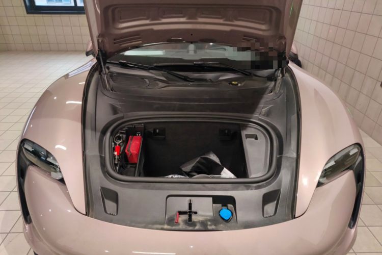 Used Porsche Taycan 2022-Year Updated Taycan Engine Bay