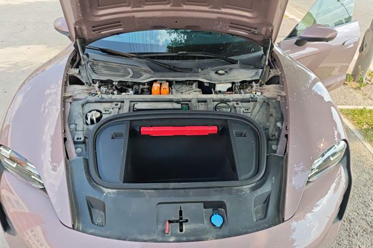 Used Porsche Taycan 2022-Year Updated Taycan Engine Bay