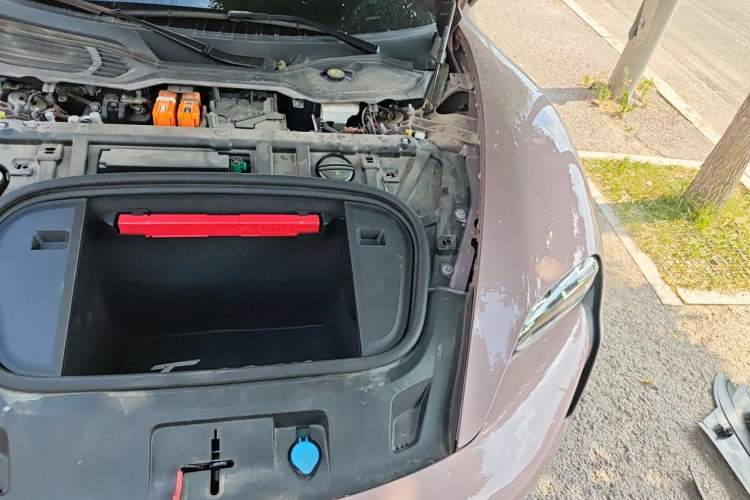 Used Porsche Taycan 2022-Year Updated Taycan Engine Bay Left