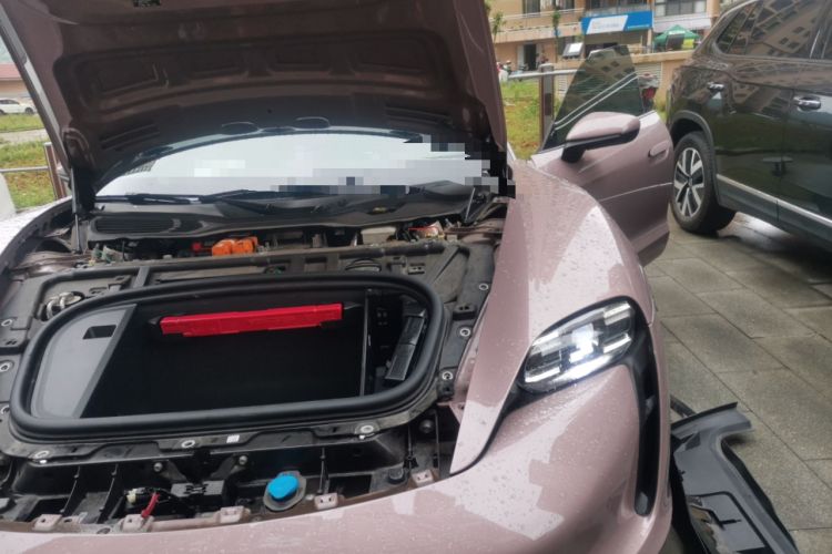 Used Porsche Taycan 2022 Taycan Engine Bay Left