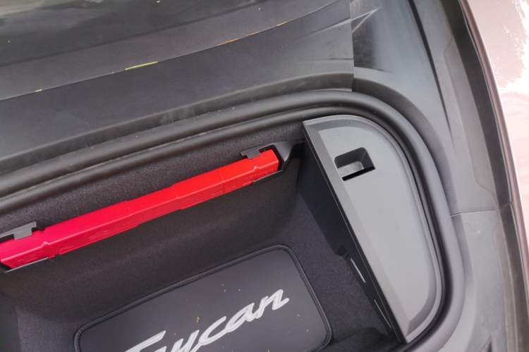 Used Porsche Taycan 2022-Year Updated Taycan Engine Bay Left