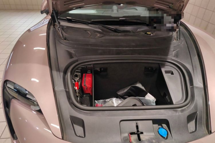 Used Porsche Taycan 2022-Year Updated Taycan Engine Bay Right