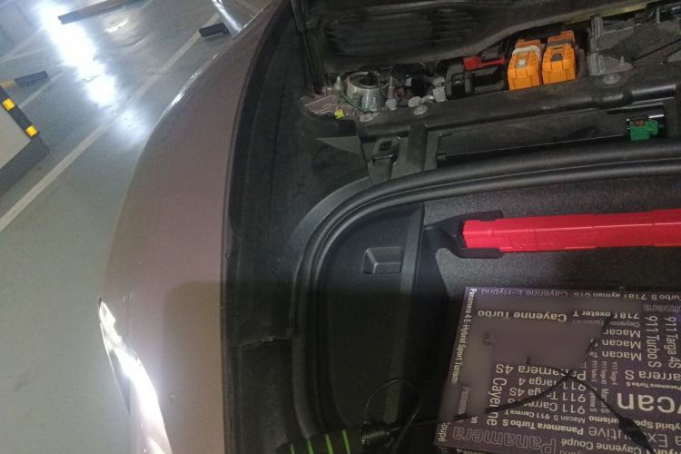 Used Porsche Taycan 2022-Year Updated Taycan Engine Bay Right