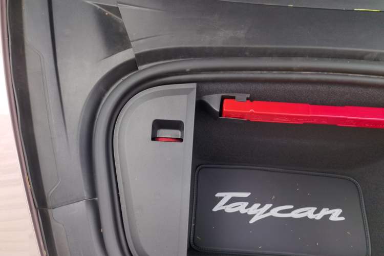Used Porsche Taycan 2022-Year Updated Taycan Engine Bay Right