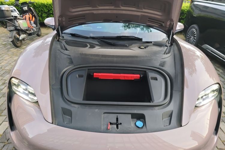 Used Porsche Taycan 2022-Year Updated Taycan Engine Bay