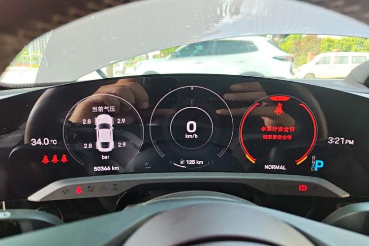 Used Porsche Taycan 2022-Year Updated Taycan Instrument Cluster