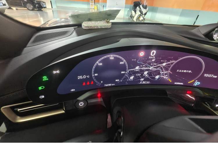 Used Porsche Taycan 2022-Year Updated Taycan Instrument Cluster