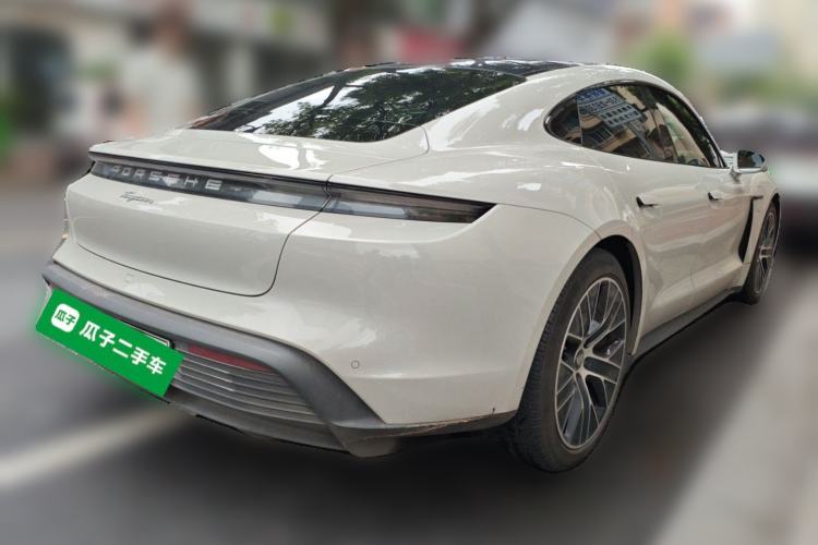 Used Porsche Taycan 2022-Year Updated Taycan Rear Right 45 Deg