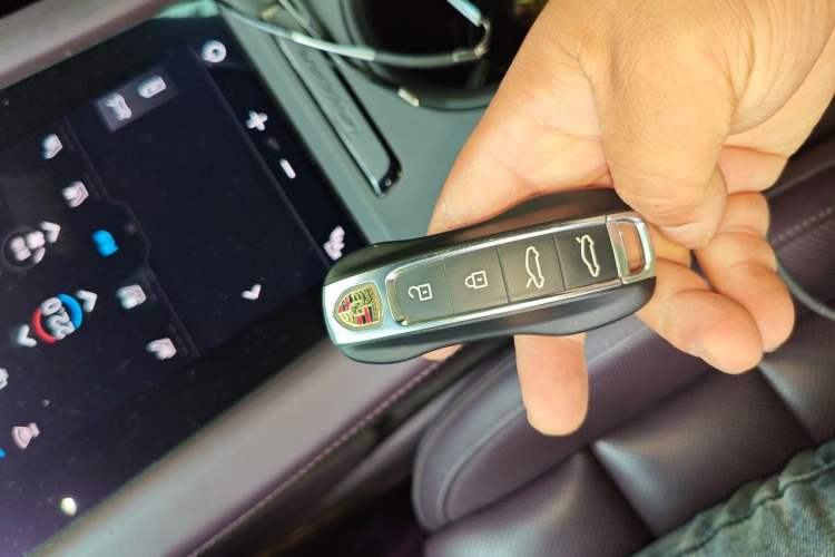 Used Porsche Taycan 2022-Year Updated Taycan Vehicle Key
