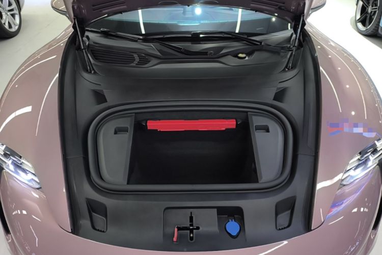 Used Porsche Taycan 2022-Year Updated Taycan Engine Bay