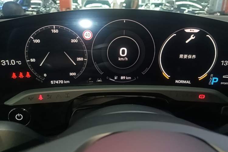 Used Porsche Taycan 2022 Taycan Instrument Cluster