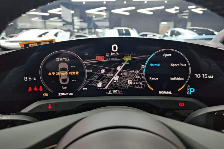 Used Porsche Taycan 2022-Year Updated Taycan Instrument Cluster