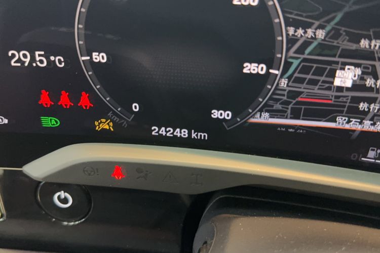 Used Porsche Taycan 2022 Taycan 4 Cross Turismo Odometer Close Up