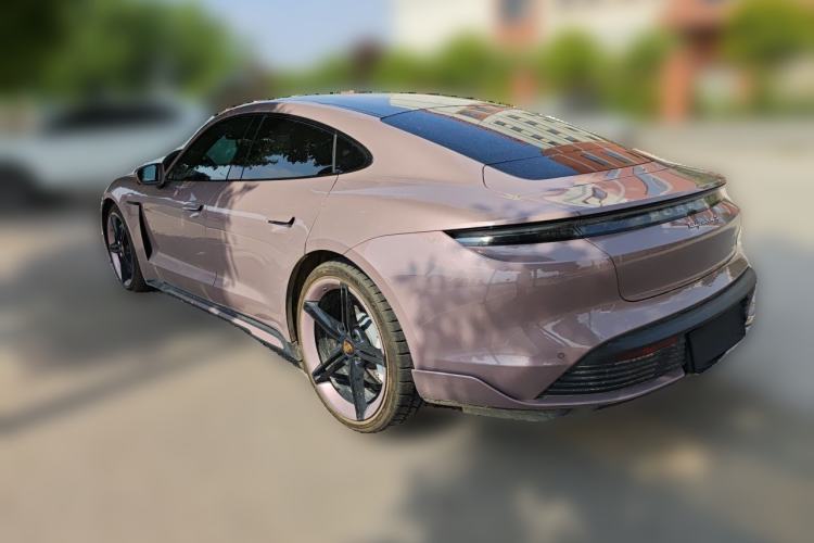Used Porsche Taycan 2022-Year Updated Taycan Rear Left 45 Deg