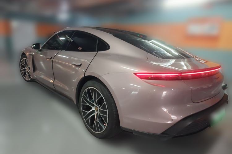 Used Porsche Taycan 2022-Year Updated Taycan Rear Left 45 Deg