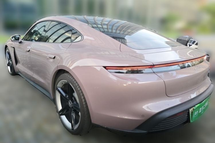 Used Porsche Taycan 2022-Year Updated Taycan Rear Left 45 Deg