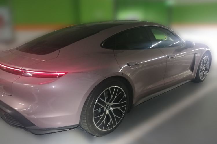 Used Porsche Taycan 2022-Year Updated Taycan Rear Right 45 Deg