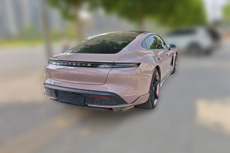 Used Porsche Taycan 2022-Year Updated Taycan Rear Right 45 Deg