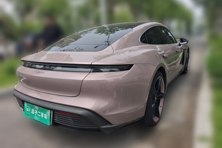 Used Porsche Taycan 2022-Year Updated Taycan Rear Right 45 Deg