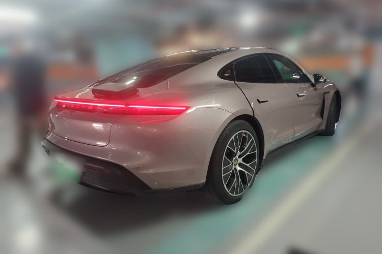 Used Porsche Taycan 2022-Year Updated Taycan Rear Right 45 Deg
