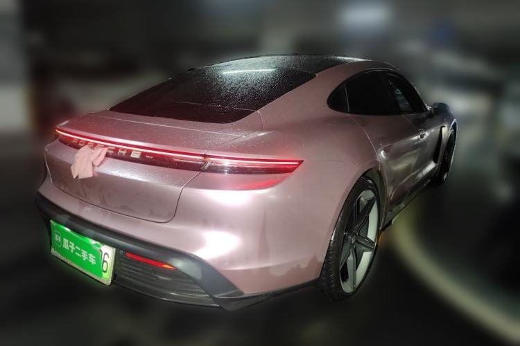 Used Porsche Taycan 2022-Year Updated Taycan Rear Right 45 Deg