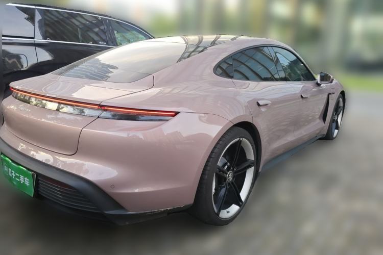 Used Porsche Taycan 2022-Year Updated Taycan Rear Right 45 Deg