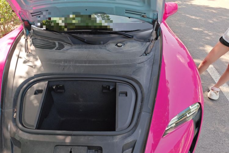 Used Porsche Taycan 2022-Year Updated Taycan Engine Bay Left